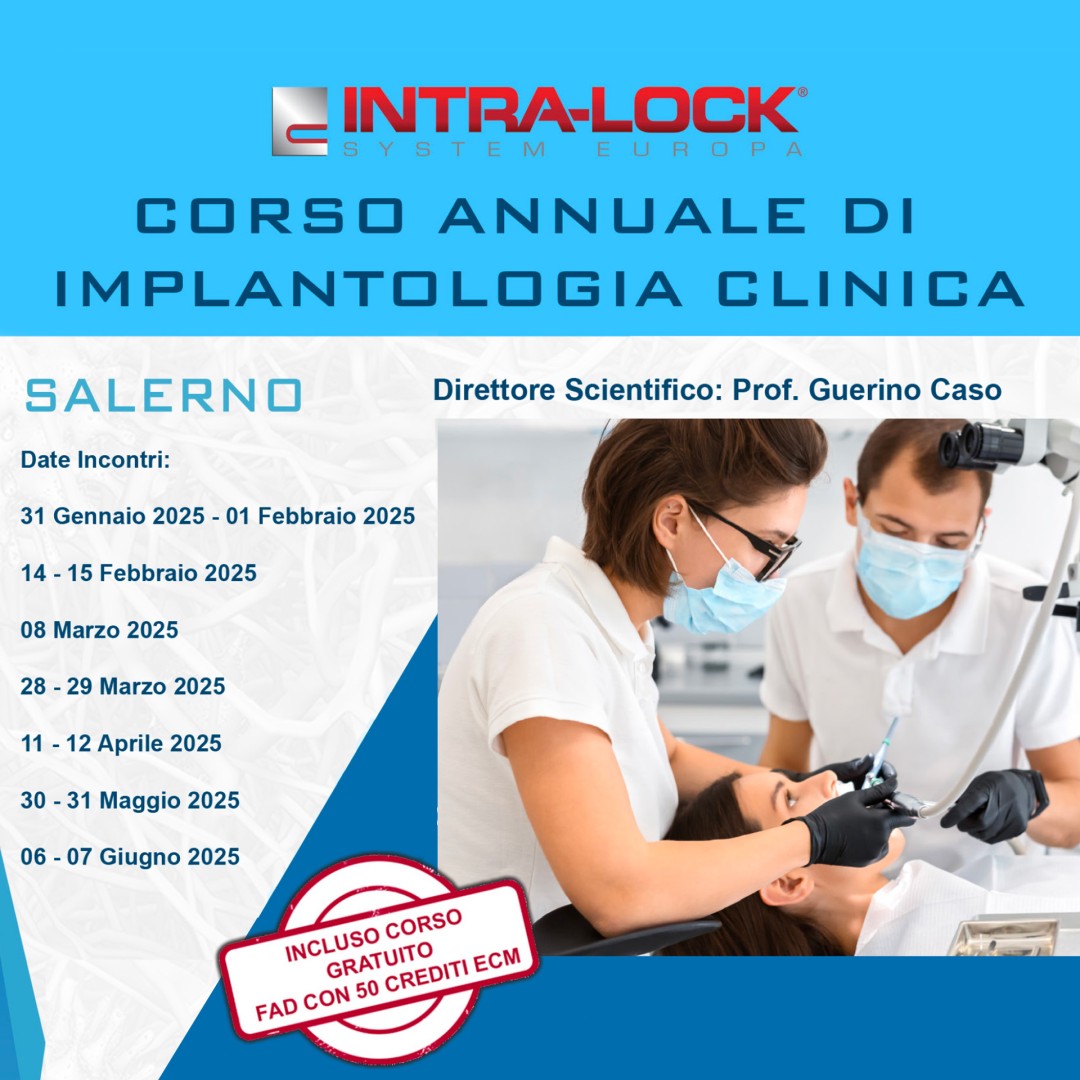 Corso annuale di Implantologia Clinica di Intra Lock